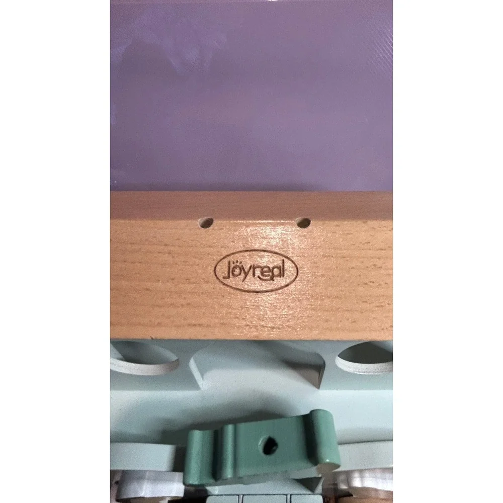 Joyreal Noahs Ark Wooden Pull Toy Shape Sorter Animal Figures Toddler Play Set